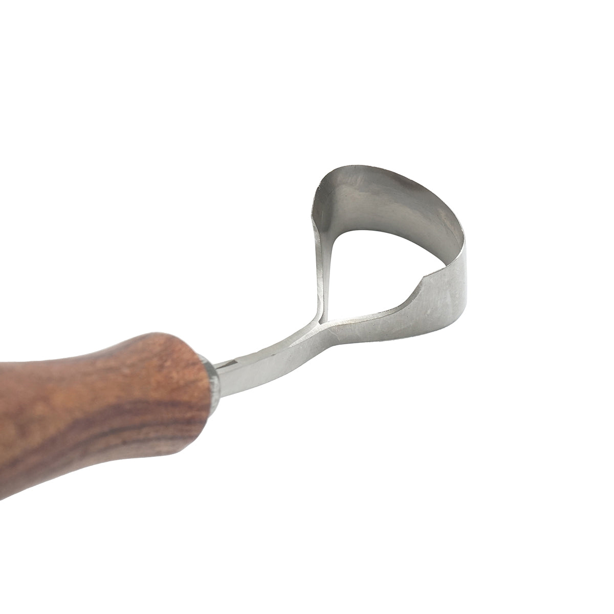 Round hoof knife for cutting and cleaning hooves 180mm Breckner Germany