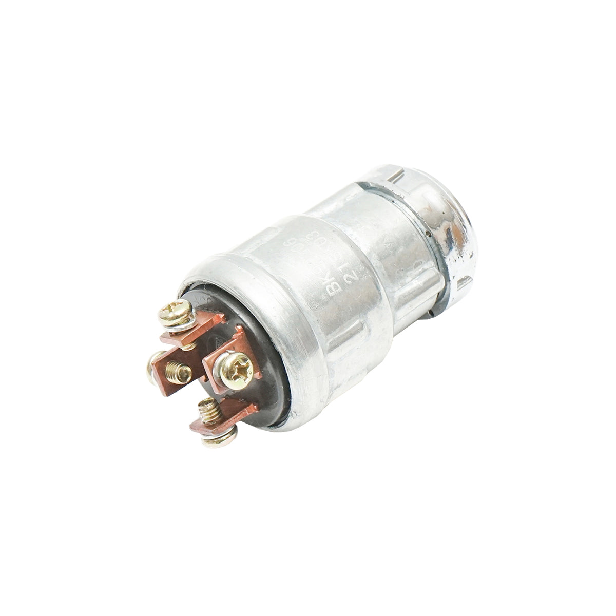 Universal ignition switch with key, 12V, 4 pins, diameter 34mm, mounting thread diameter 23.5mm Breckner Germany