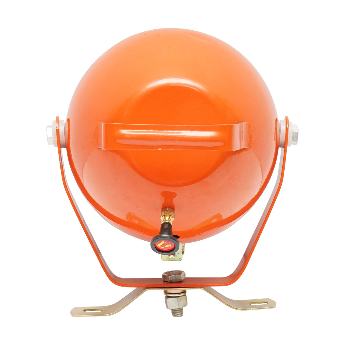 Adjustable orange work lamp, projector with switch for tractor or agricultural machinery 12V Breckner Germany