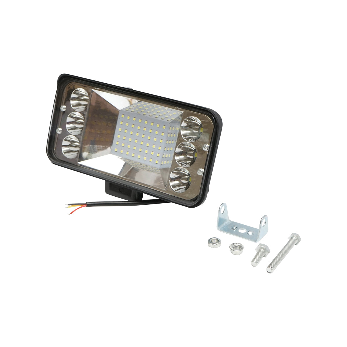 Projector/large lamp 78W with SMD LEDs, 6 SPOT zones and one FLOOD zone with mirror 10-30V 12V/24V Breckner Germany