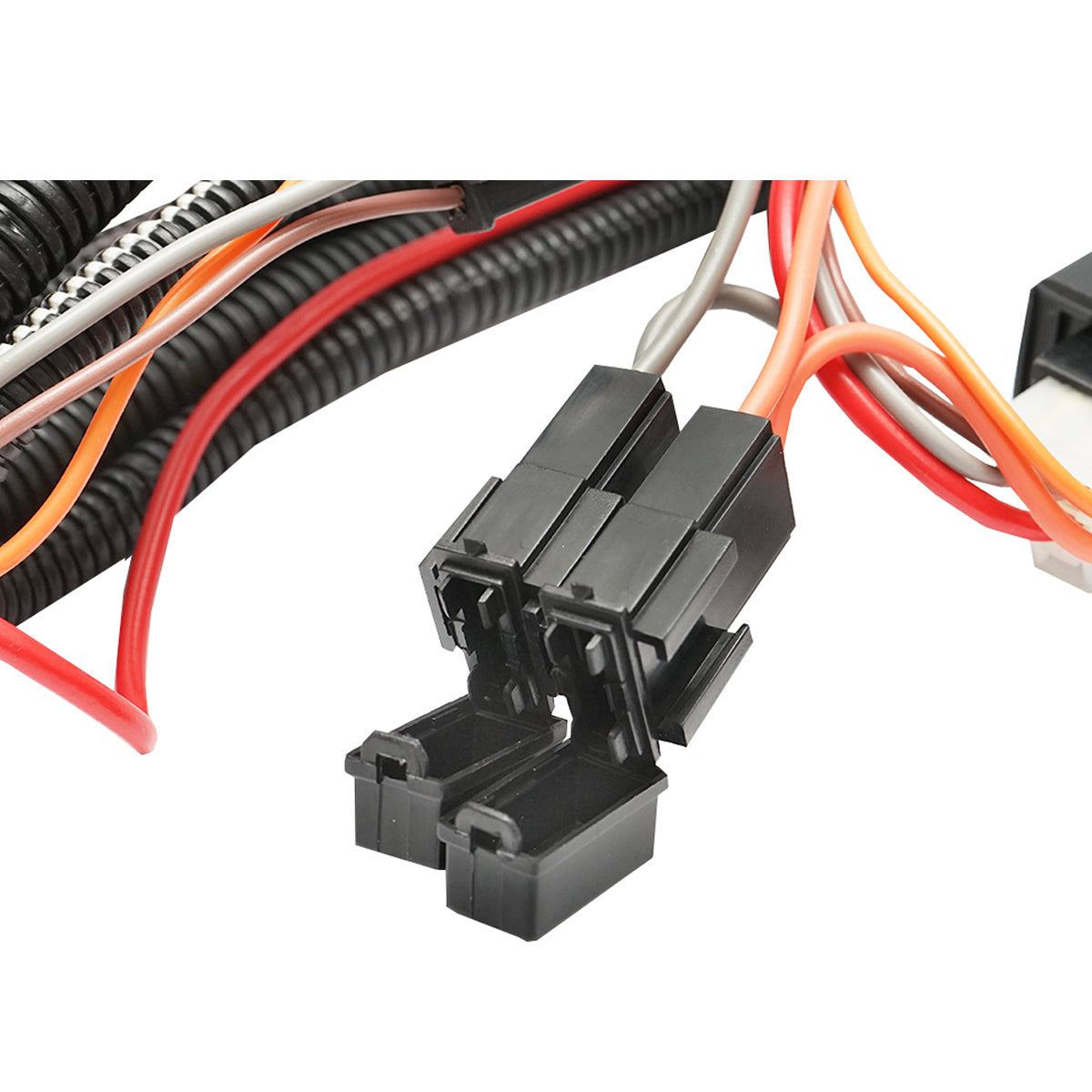 Universal relay electrical installation for 12V lights