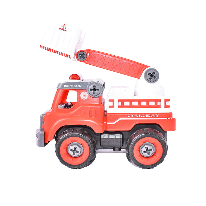 Remote control toy fire truck