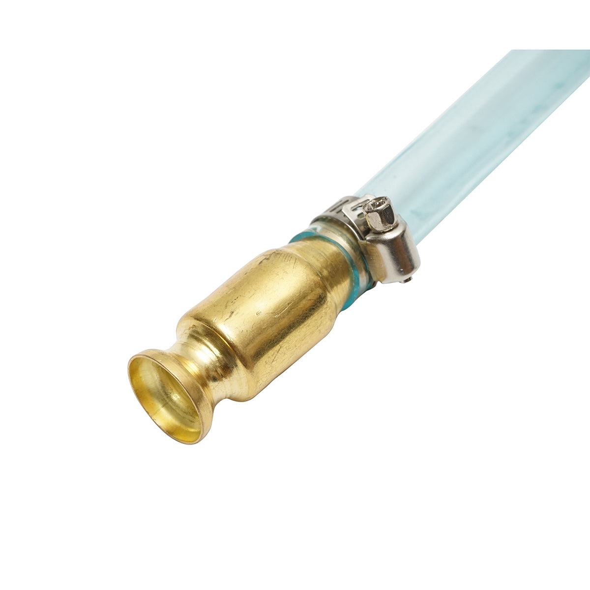 Transparent fuel transfer hose with absorption ball/vacuum creation Ø15