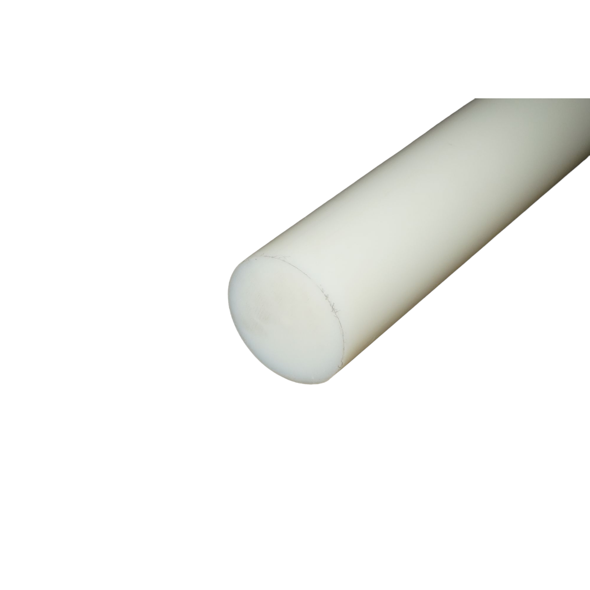 White polyamide PA6 bar 1000x140mm 19kg