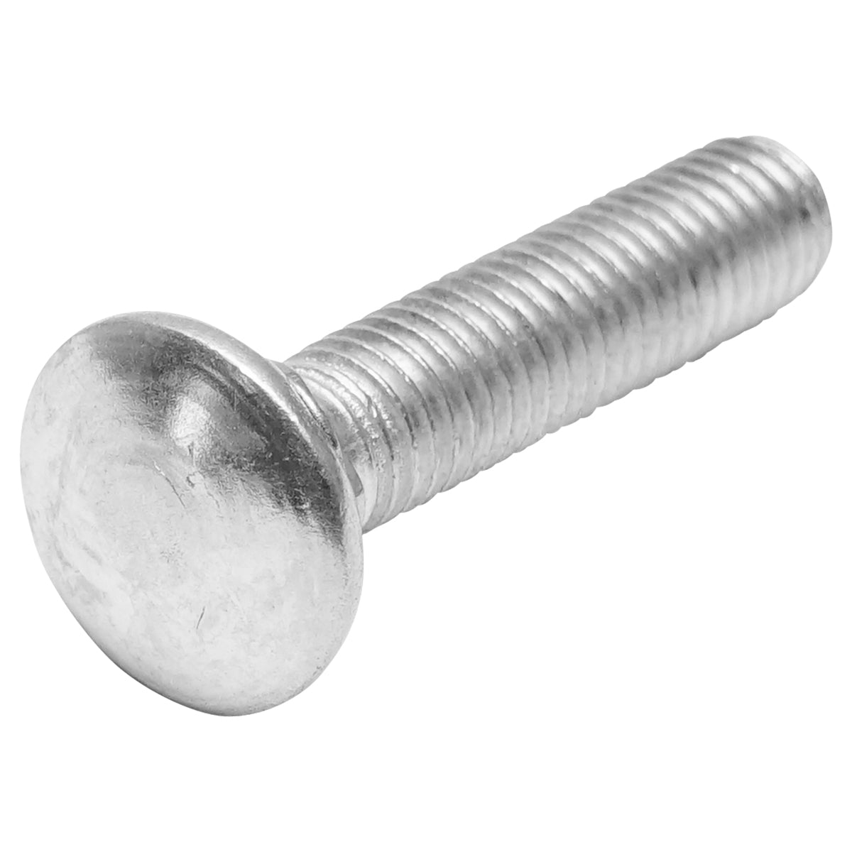 Set of 50 galvanized screws for plow DIN 603 M10x45mm