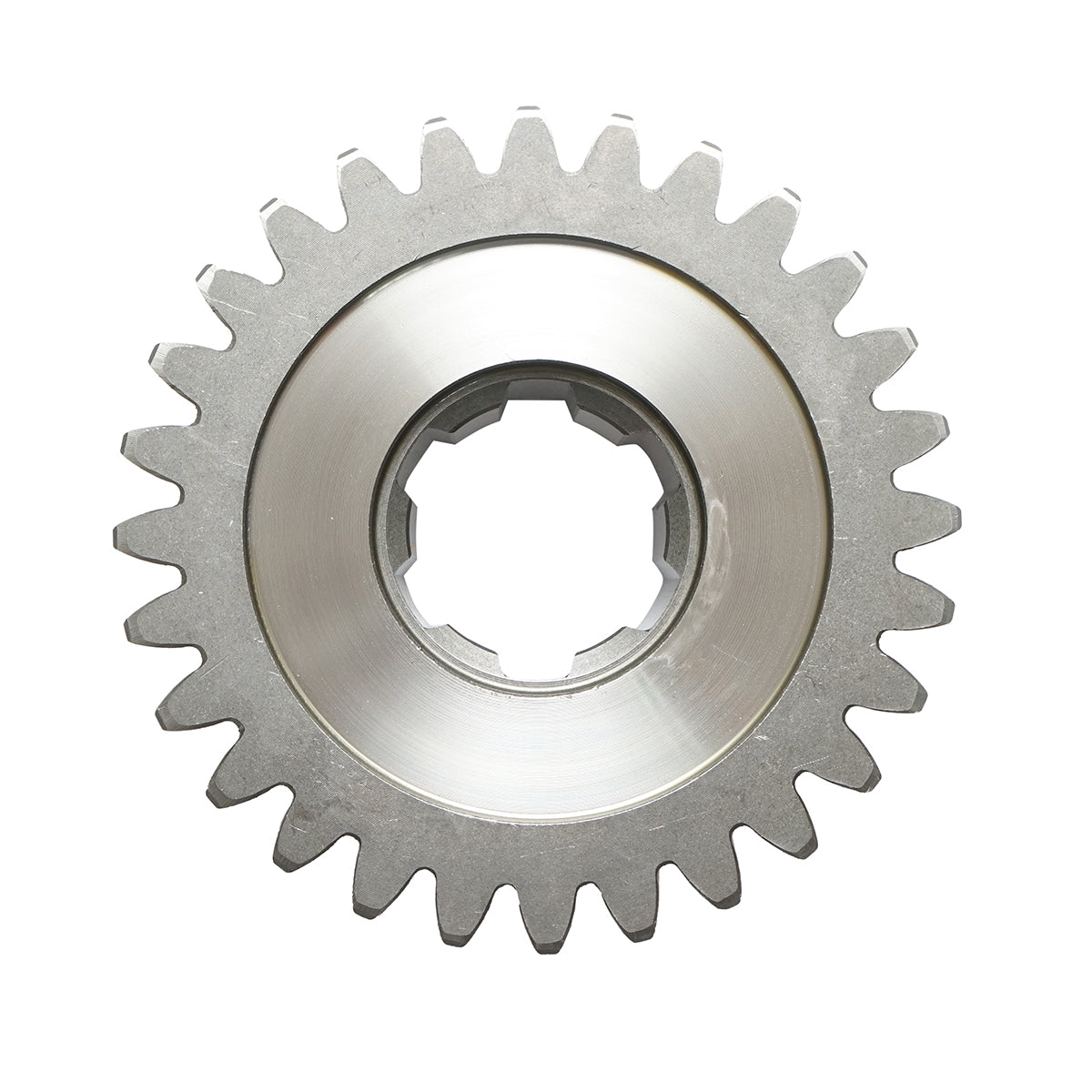 Massey Ferguson transmission pinion interior Z=6, exterior Z=28 OEM code 1693861M1