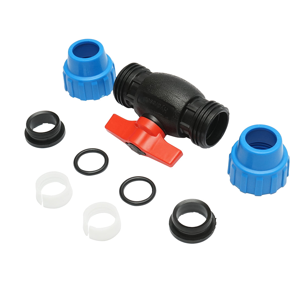 Ball valve D25x25mm, PN16, for irrigation systems