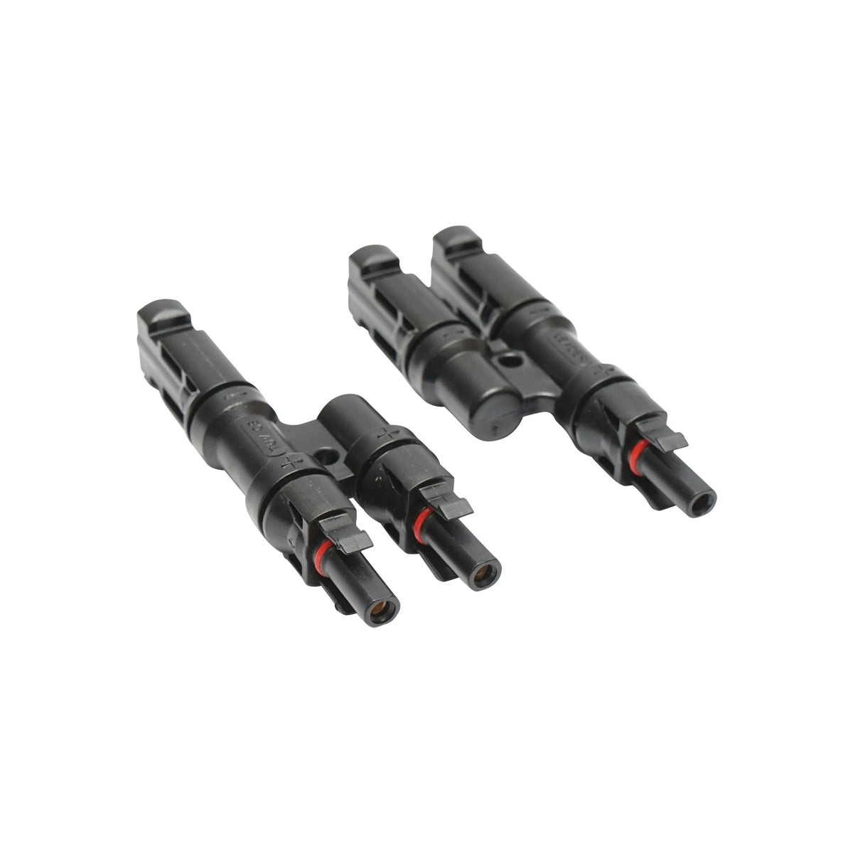 Set of 2 MC4-Y-2 connectors 1.5KV Breckner Germany