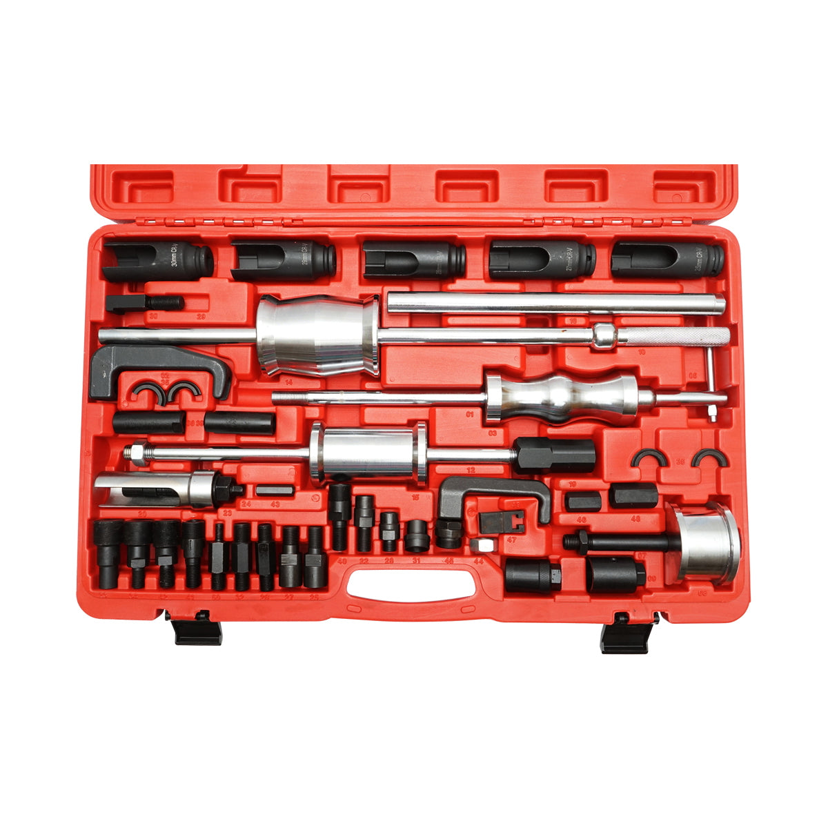 Professional set for the extraction of diesel injectors Breckner Germany