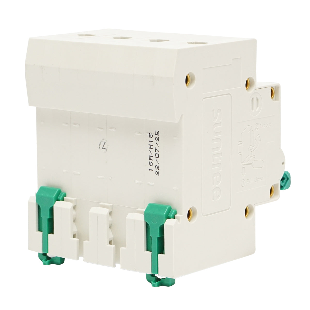 Automatic circuit breaker 4P, 16A 400VAC Suntree