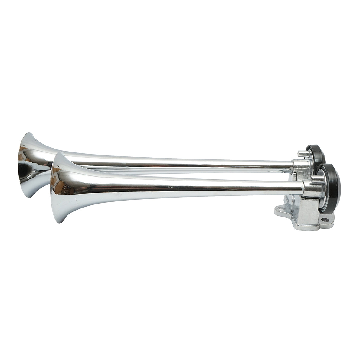 Horn with 2 trumpets, 24V pump and mounting accessories, Breckner Germany