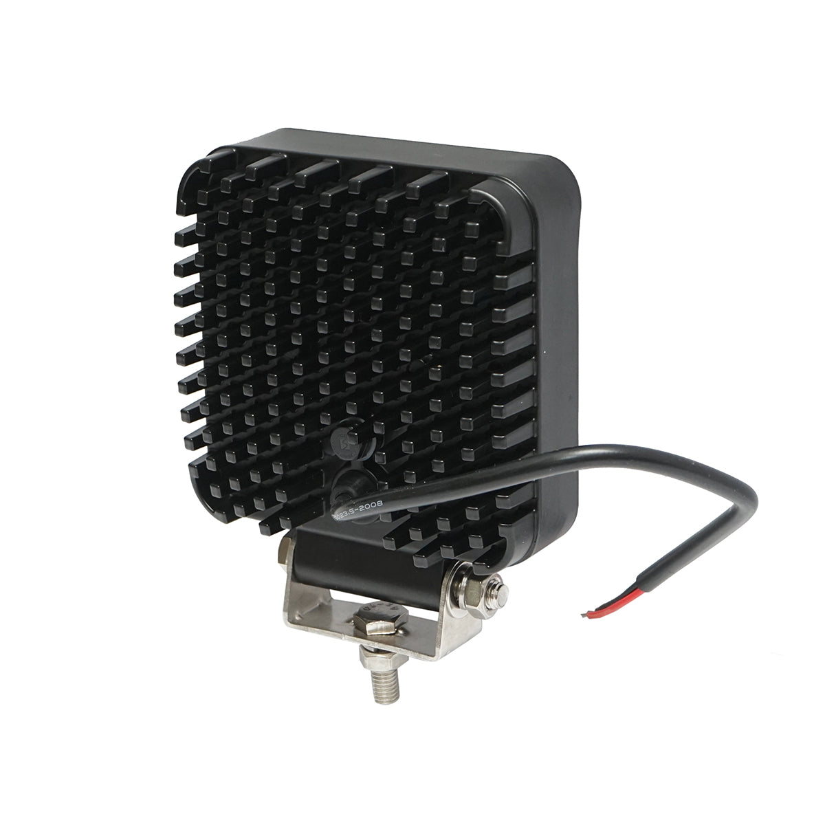 Square LED projector combo 12-80V, 42W aluminum housing 107x107x40mm