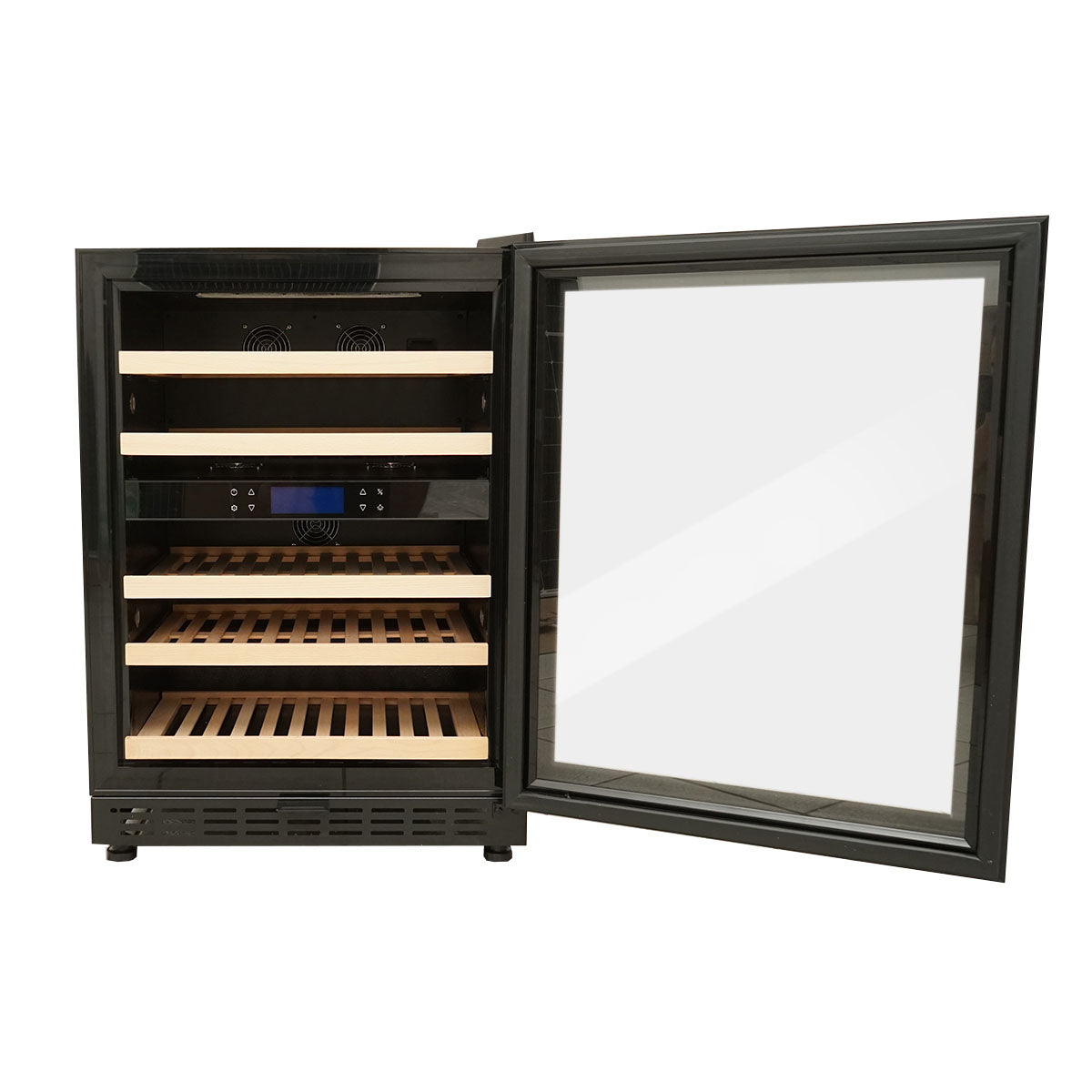 Wine cooler, refrigerating for 46 bottles, built-in, volume 118 L