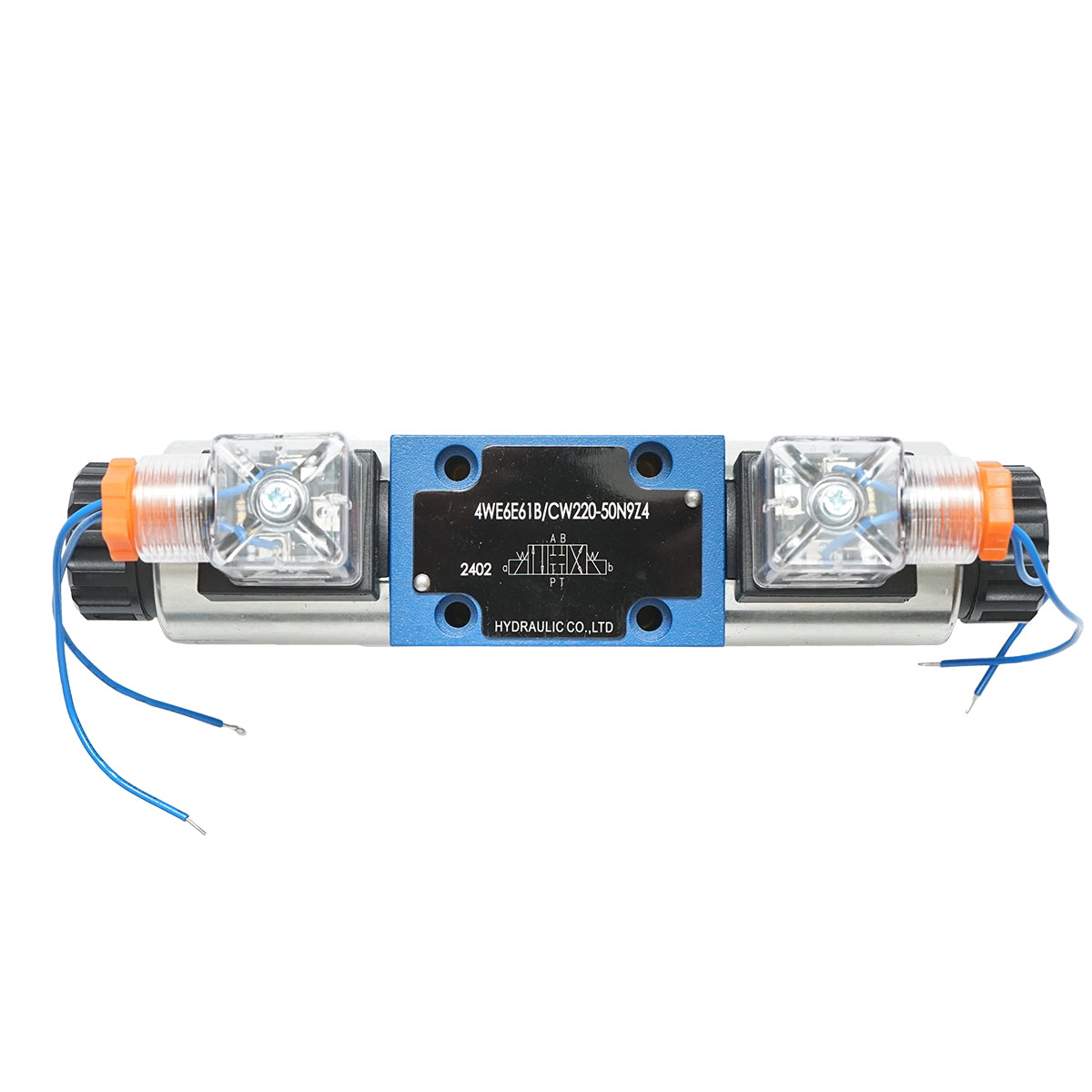 AC220V directional solenoid valve for 6 ways flow control hydraulic installations HDQX2206E 4WE6E61B CW220-50N9Z4