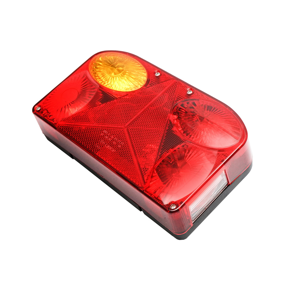 Set of rear lights with 7 functions, 300mm cable, 12V, bulbs 21W/5W, dimensions 235x130x55mm Breckner Germany