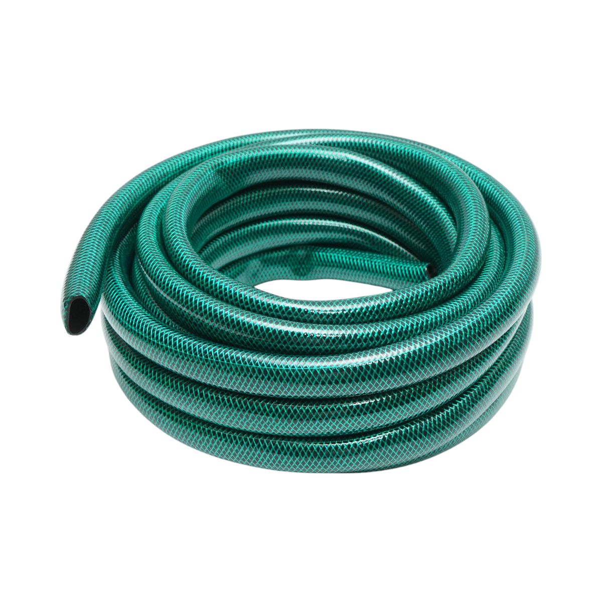 Set of garden hose 19mm x 7.5m with 3/4-1/2 adapter, connectors, adjustable nozzle 1/2