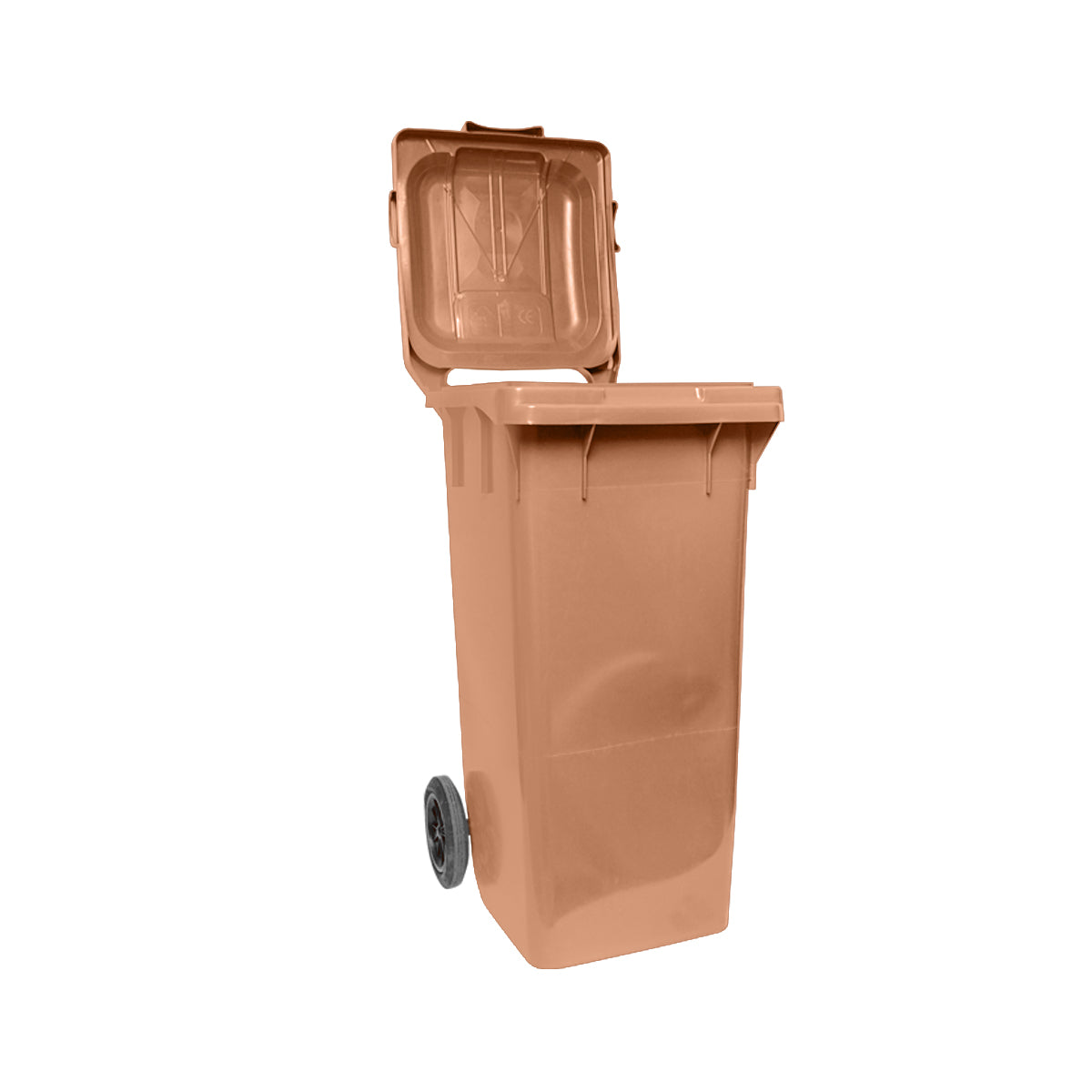 120L brown trash bin Breckner Germany