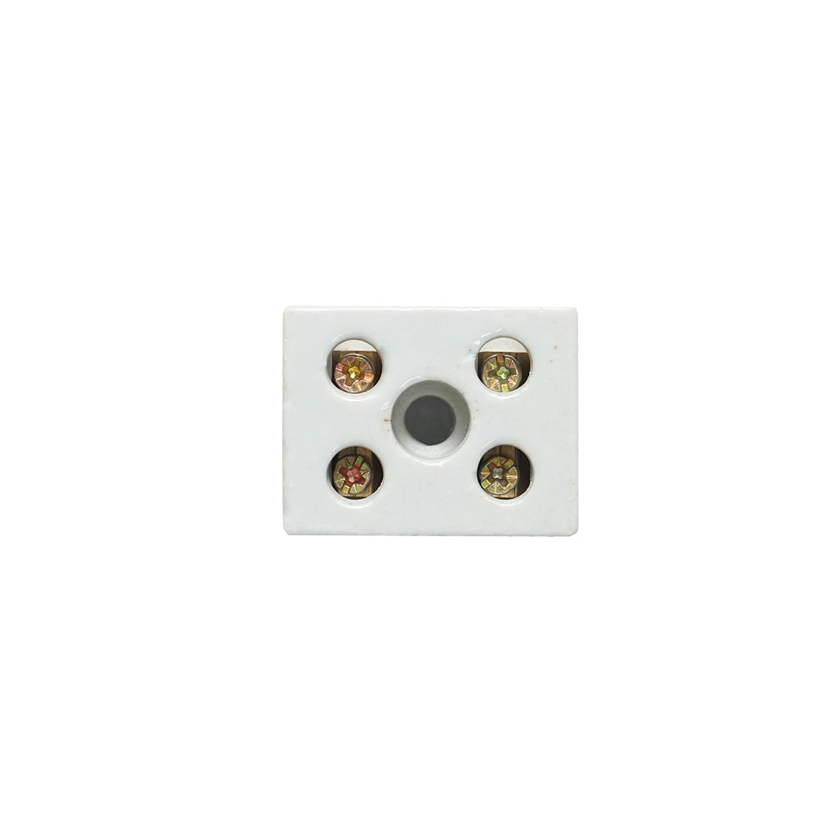 Ceramic connection strip 30A, 2 poles 0.5-6mm Leader
