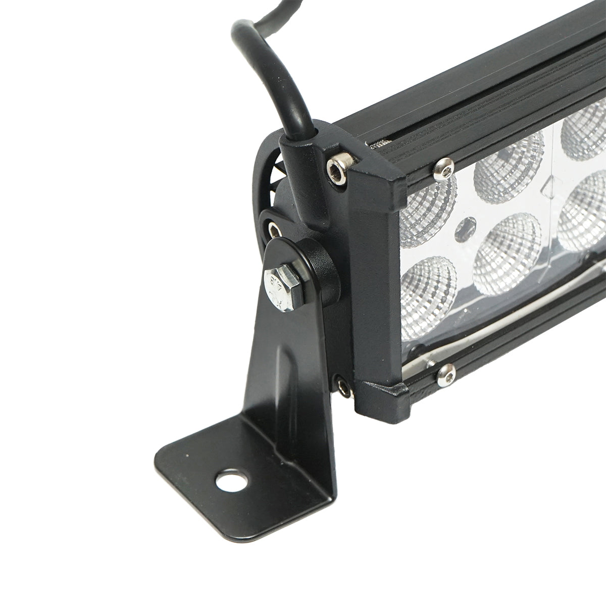 Curved bar lamp/projector 180W with 60 LEDs 9-60V 6000K 780x65mm