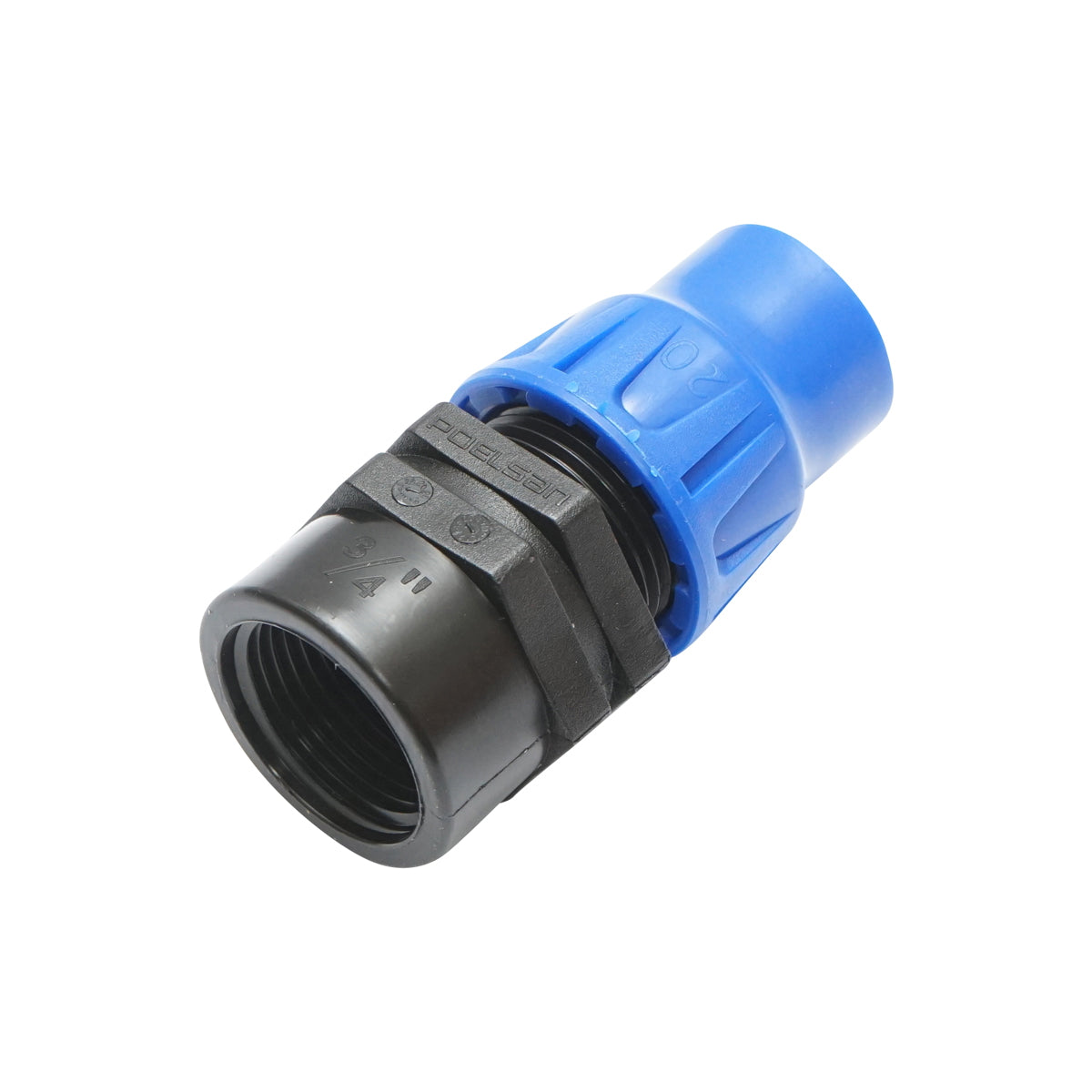 Inner threaded connection fitting D20mmx3/4, PN6 for drip irrigation pipe