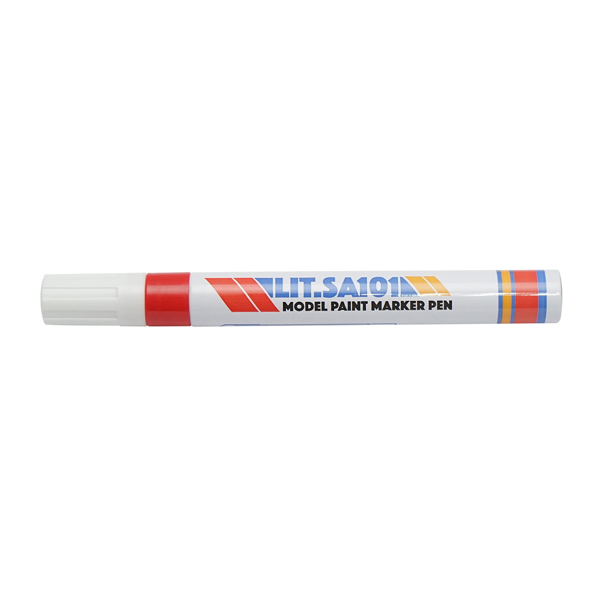 Red oil-based paint markers, waterproof, quick-drying, 12 pieces