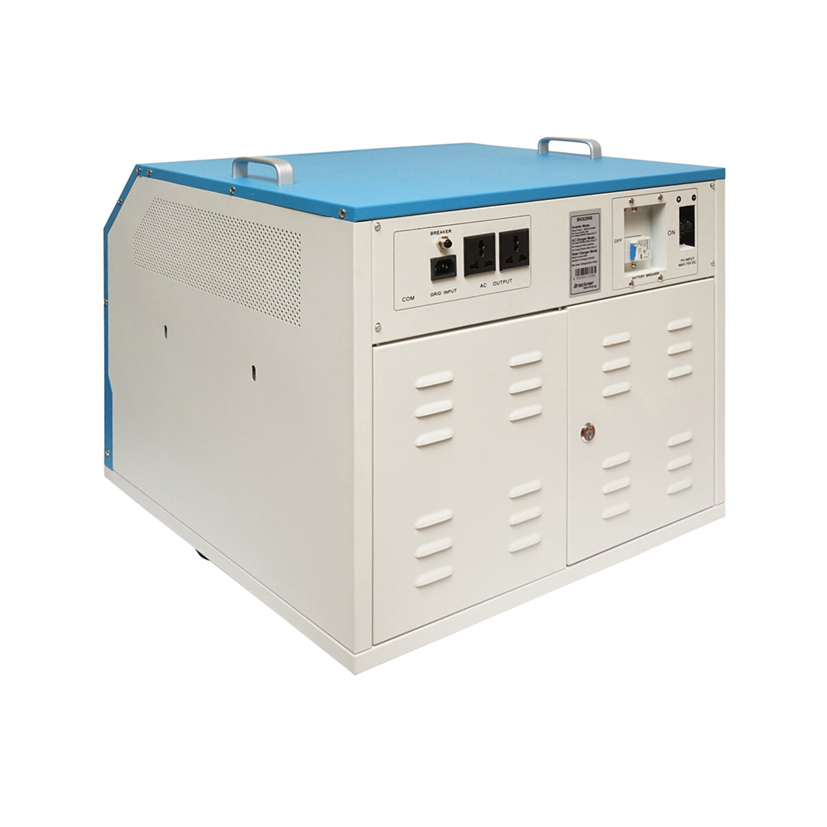 1600W Hybrid PWM Inverter 24V 50A Breckner Germany mobile with solar controller