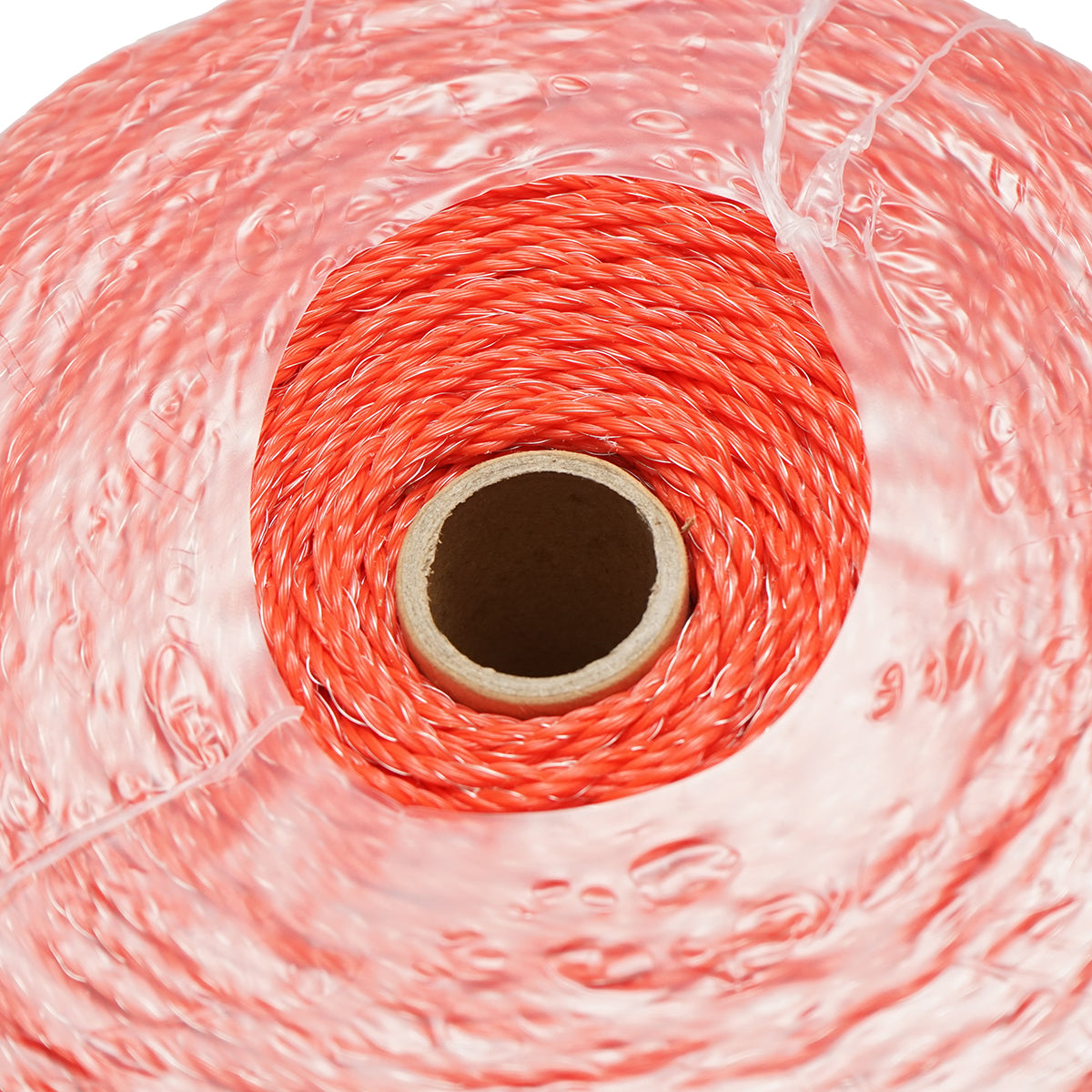 Roll of orange wire 2.5mm, 3x0.15mm SS stainless steel, 15 Ohm/m 1000m electric fence Breckner Germany