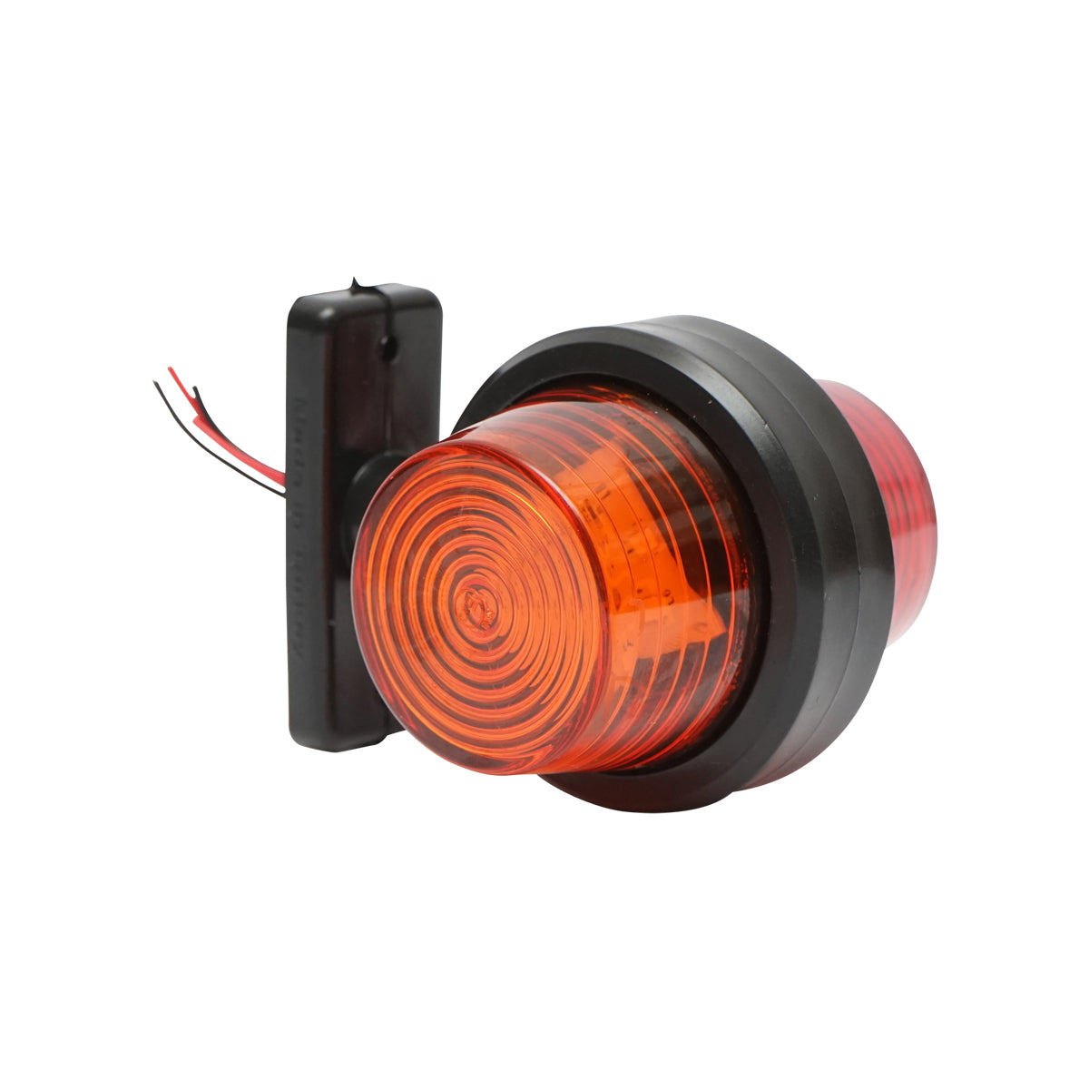 Red-yellow LED position lamp 60mm 12-24V Breckner Germany