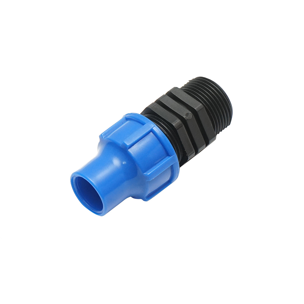 D16mmx3/4 inch compression joint fitting, PN16 for irrigation systems