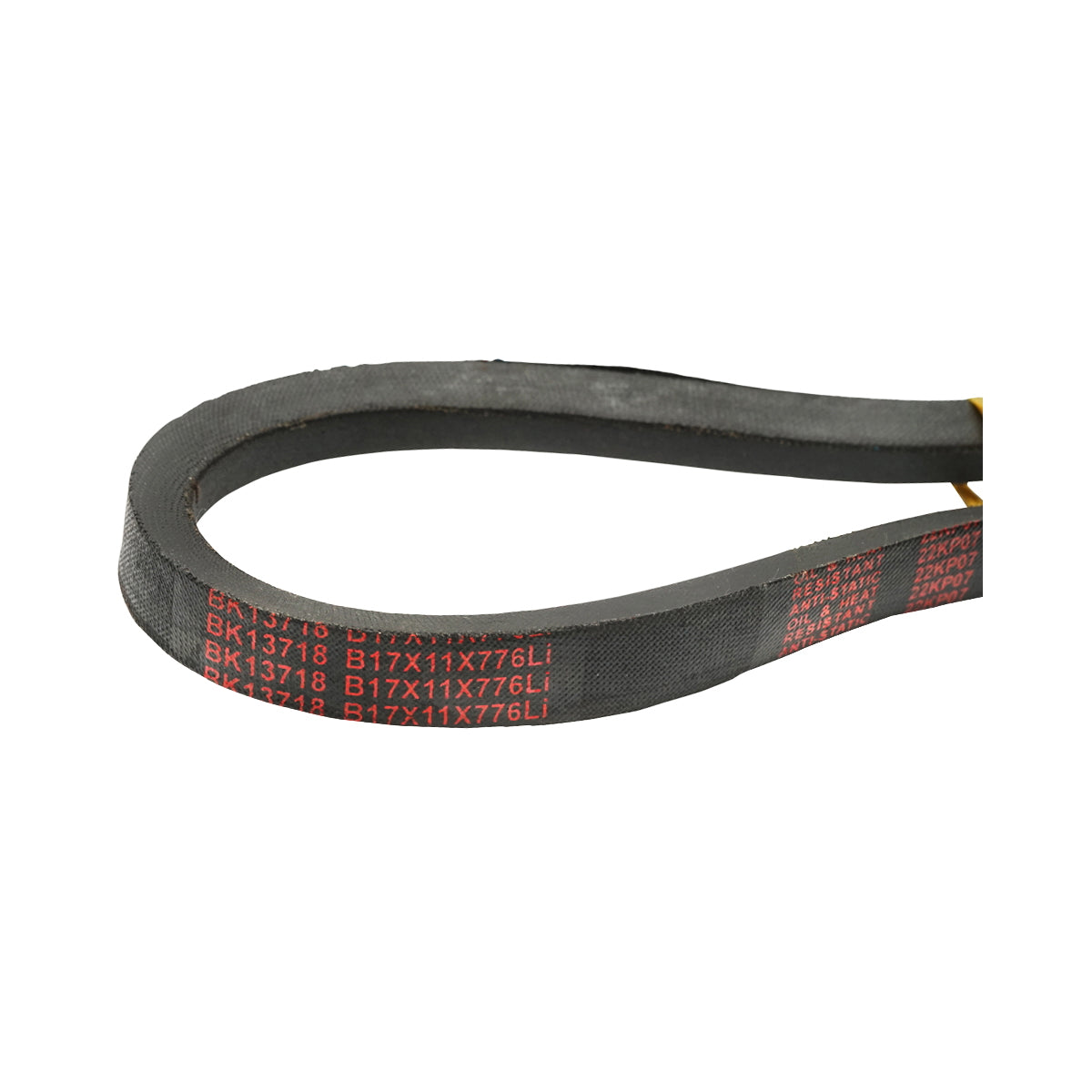 Belt transmission trapezoidal B 17X11X776 LI Breckner Germany