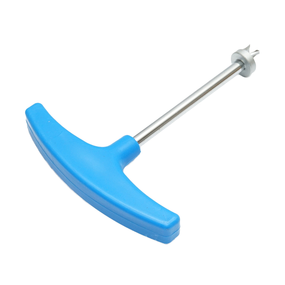 Manual drill for drilling pipes for 16 mm drip irrigation.