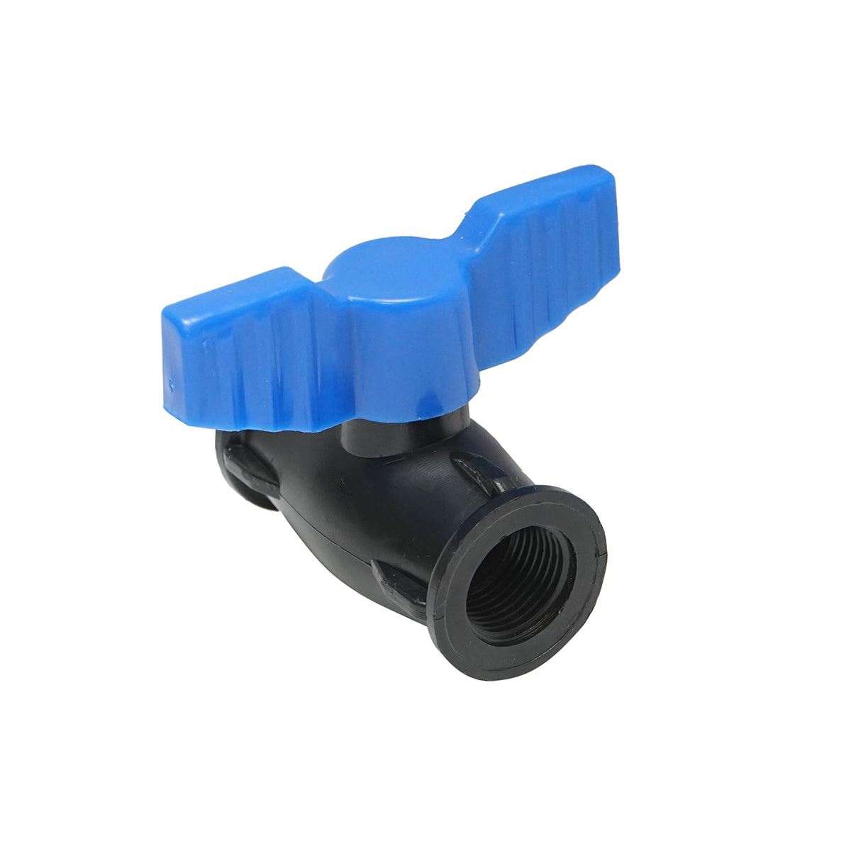 Ball valve equal socket, internal thread 1/2x1/2 inch, PN10, for irrigation systems