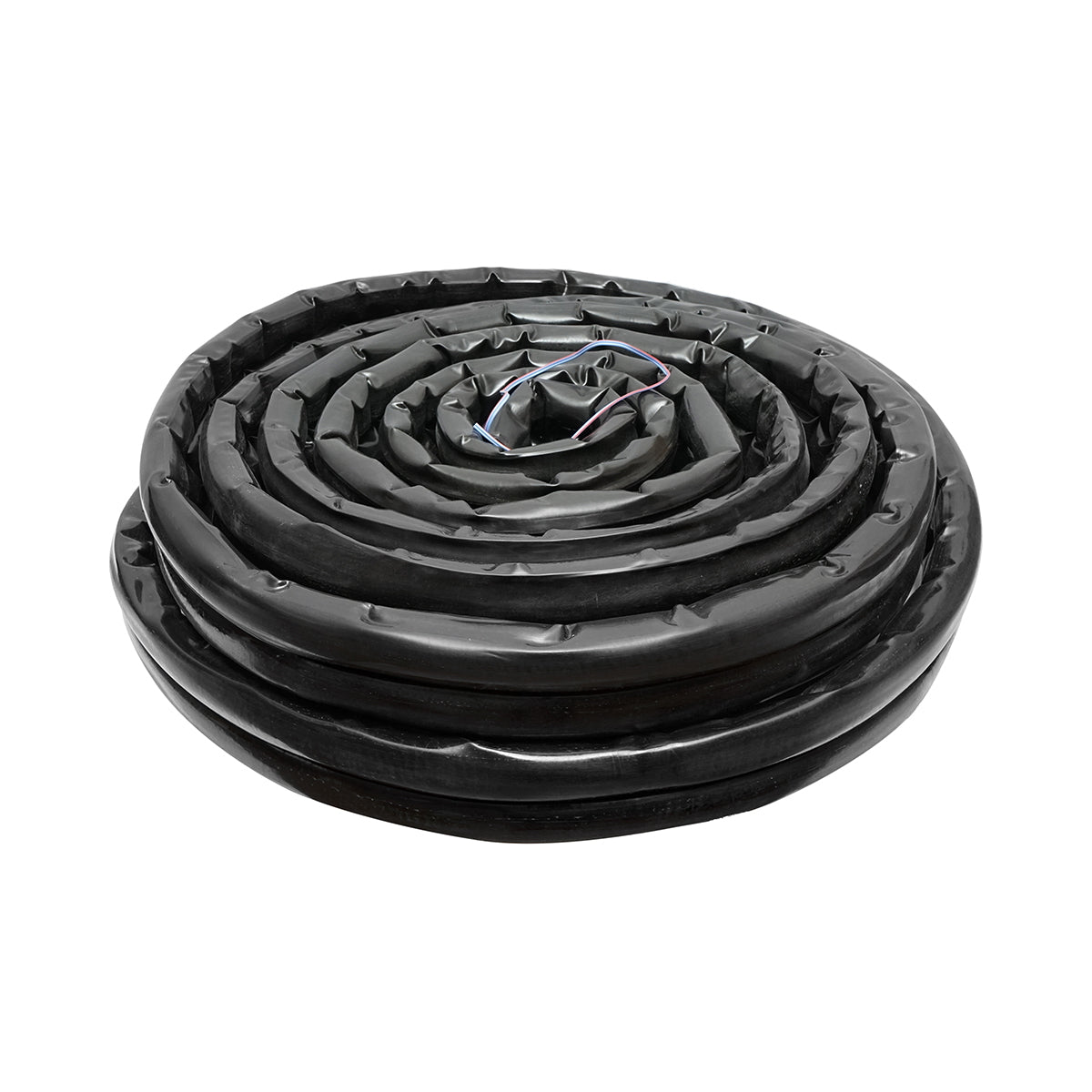 20m double stainless steel pipe DN16-3/4 corrugated, flexible, insulated with cable for temperature sensor for residential solar installations.