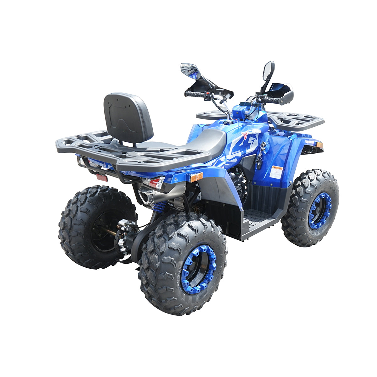 ATV 180cc, 9.7 HP, 4x2 with electric start SHARK 200