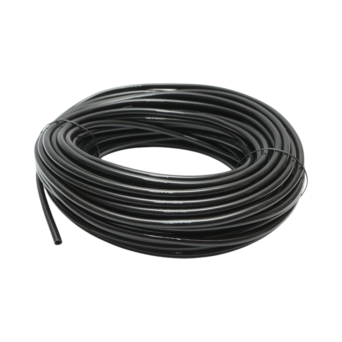 Complete drip irrigation kit with 25m hose, timer, nozzles, connectors, 100 stakes