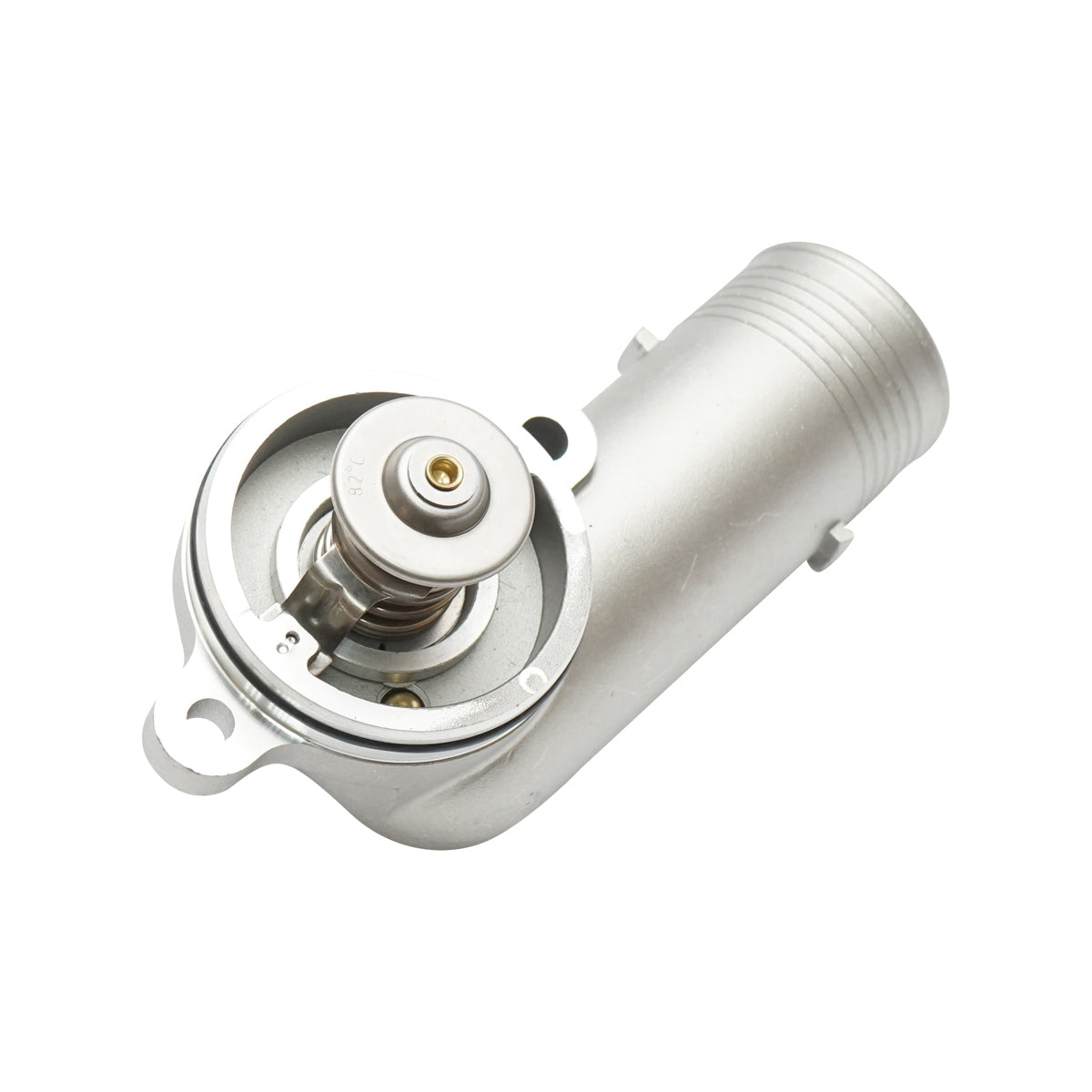 Thermostat with housing Case IH, Perkins, Massey Ferguson OEM codes 4133K509, 4133L509, 4225119M1, 4225153M1, 4225397M1, 707650A1, 90010611, 923978.0357, 9239780357