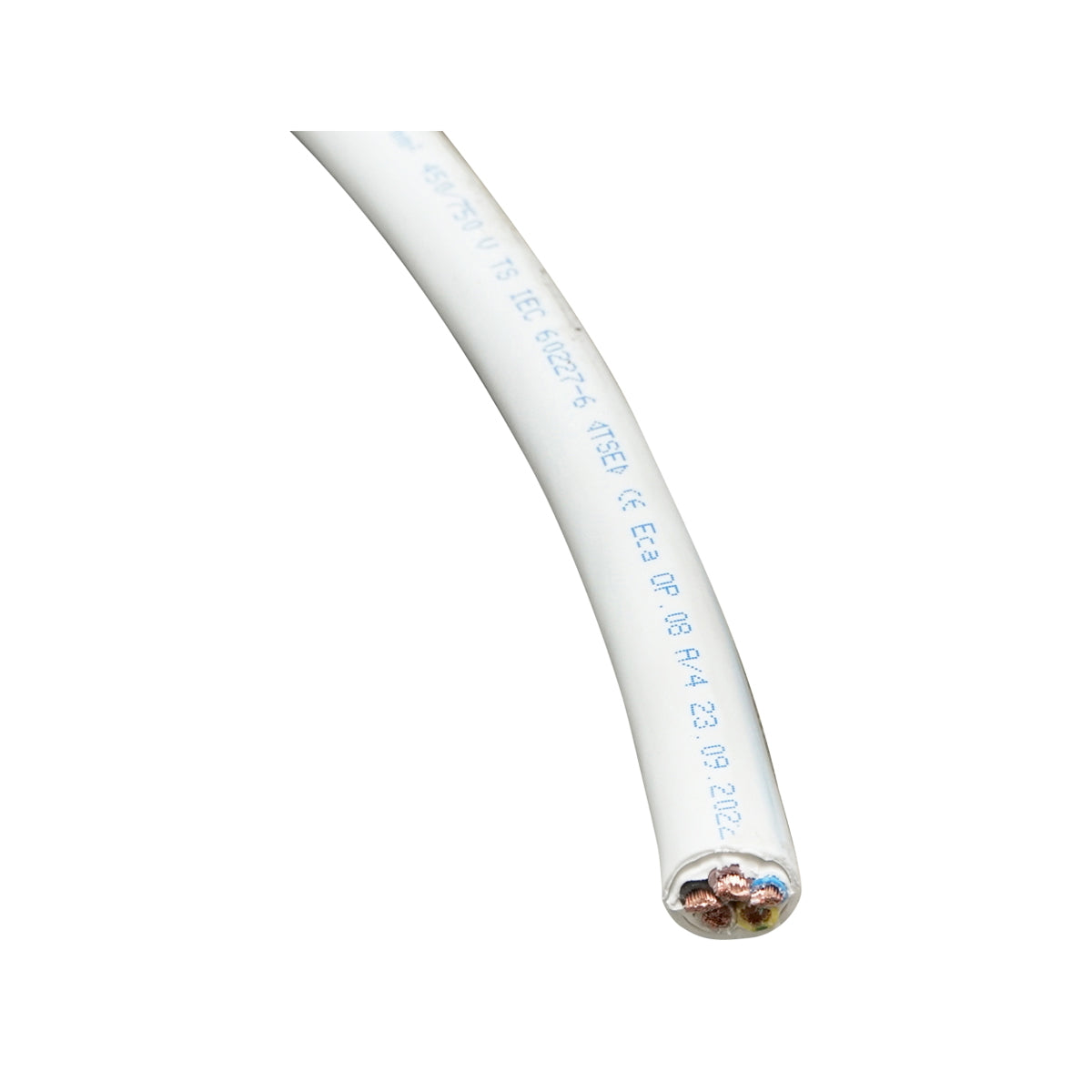 MYYM electric cable 5x6mm copper H05VV-F, 450-750V, three-phase, 100m roll