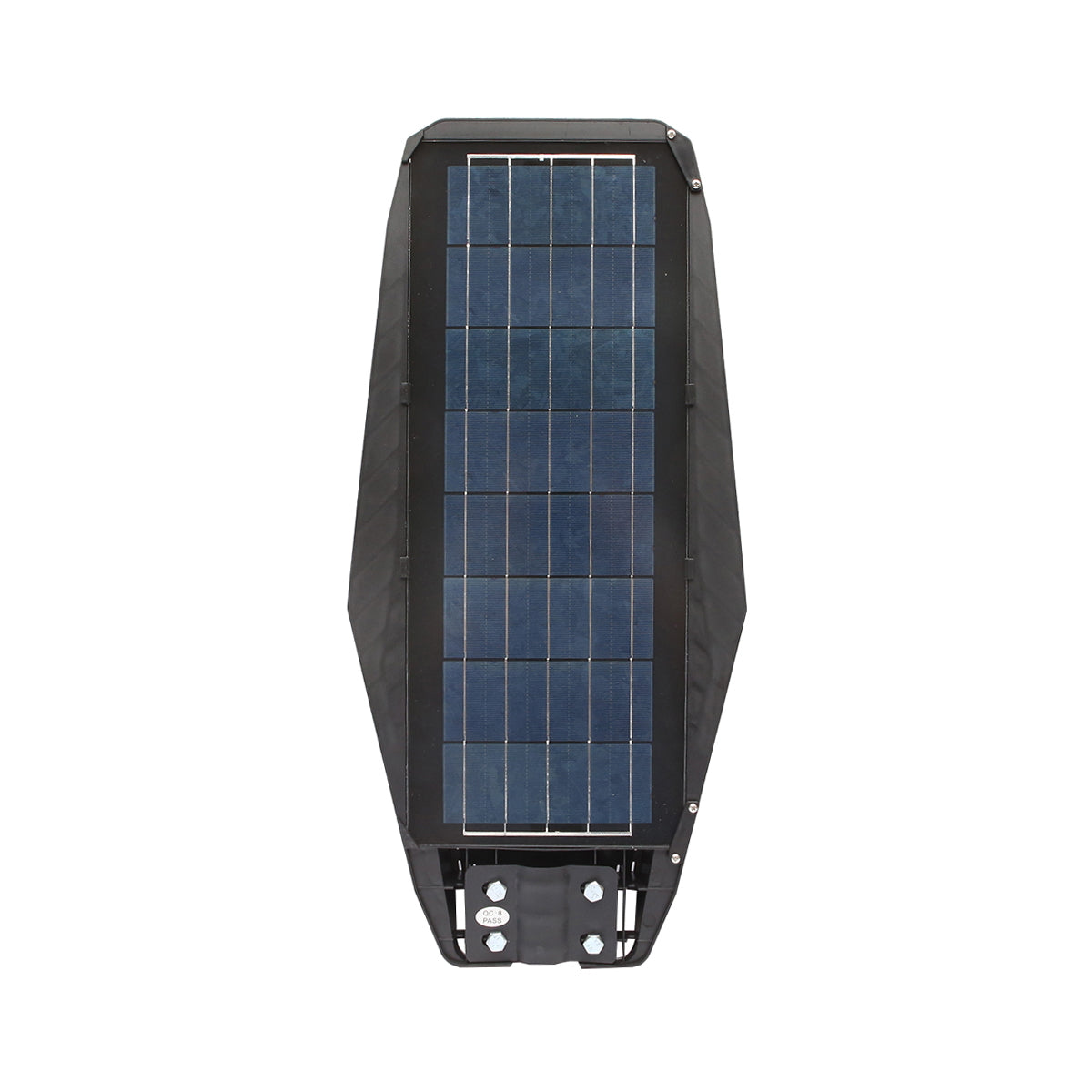200W LED solar street lamp, 6500K, IP65 with solar panel, motion sensor, and pole mounting Breckner Germany