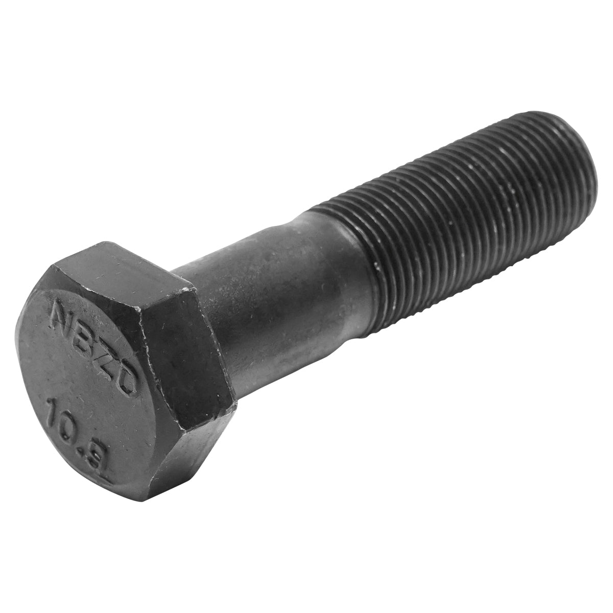 Black screw with hexagonal head DIN 960 M18x1.5x70 G10.9 25 pcs/bag