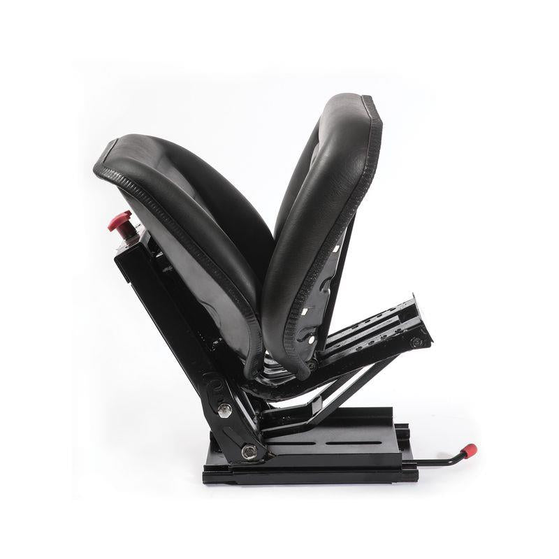 Universal tractor seat with foldable seating