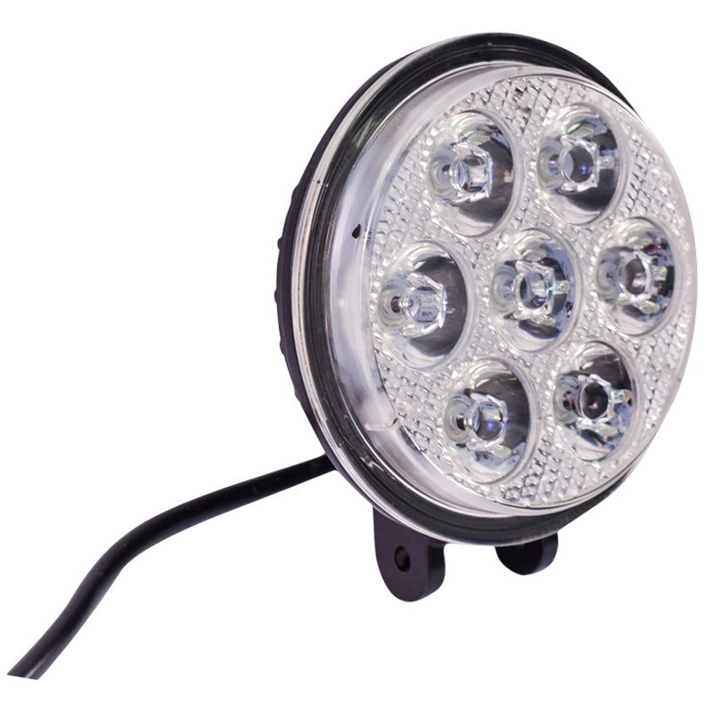Lamp with 7 LEDs 10-30V 21W radiation angle 60 degrees flood type Breckner Germany