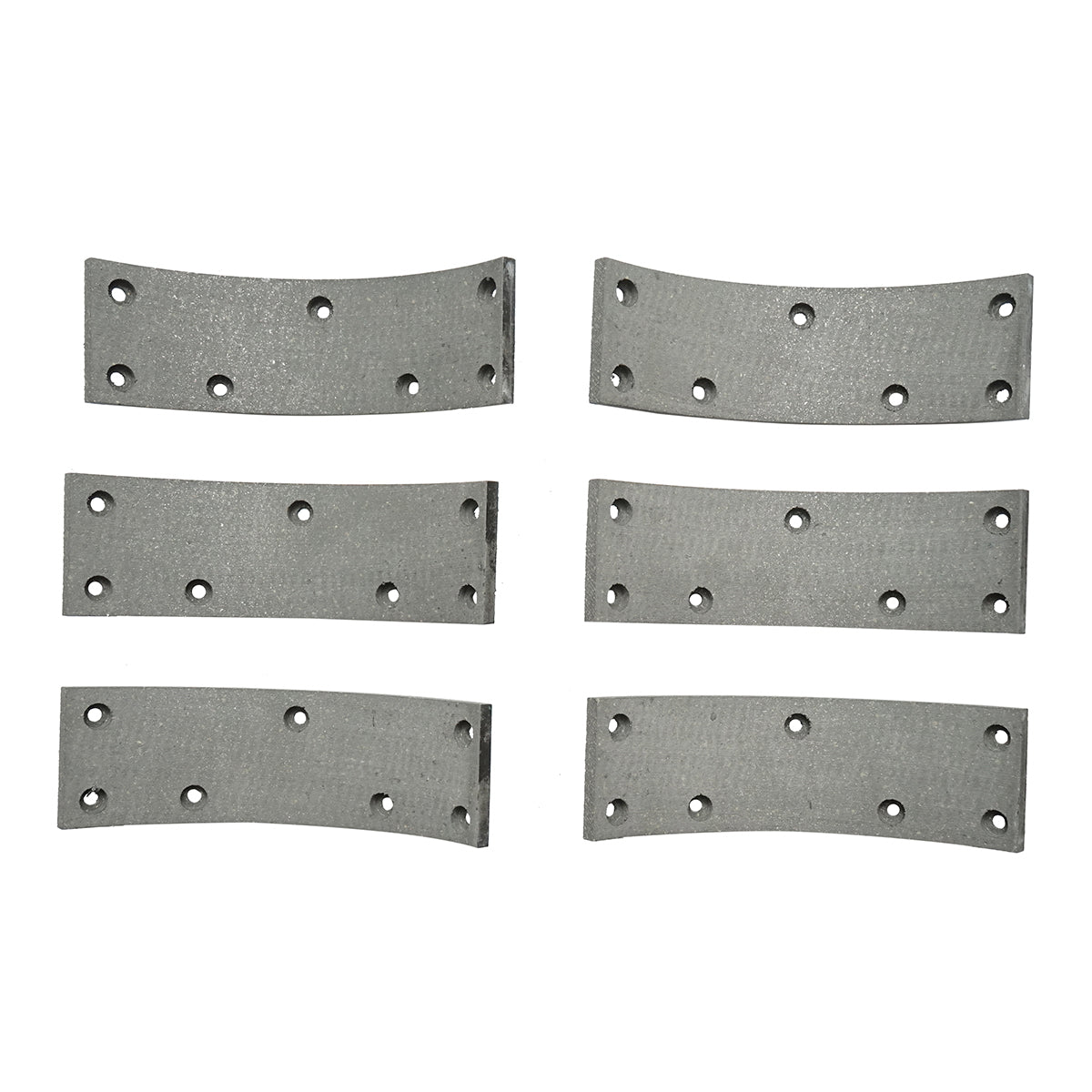 Set of brake shoe linings for Fiat 640 OEM code 5085661-51062