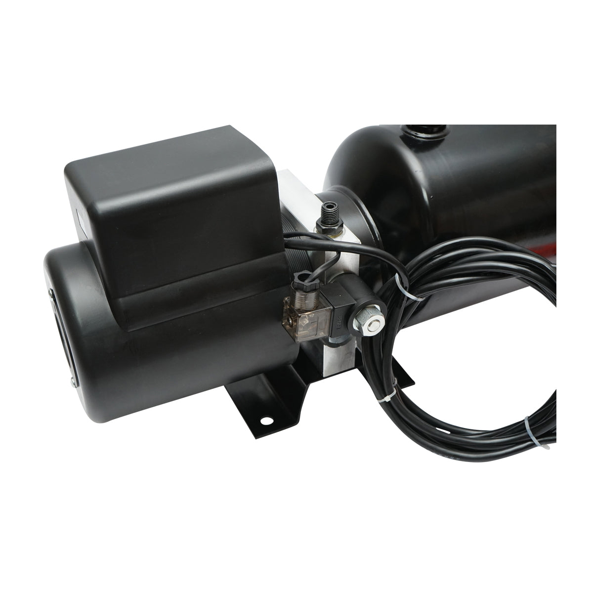 12V hydraulic pump, 2.2kW 150 bar, with 10L metal tank and remote control