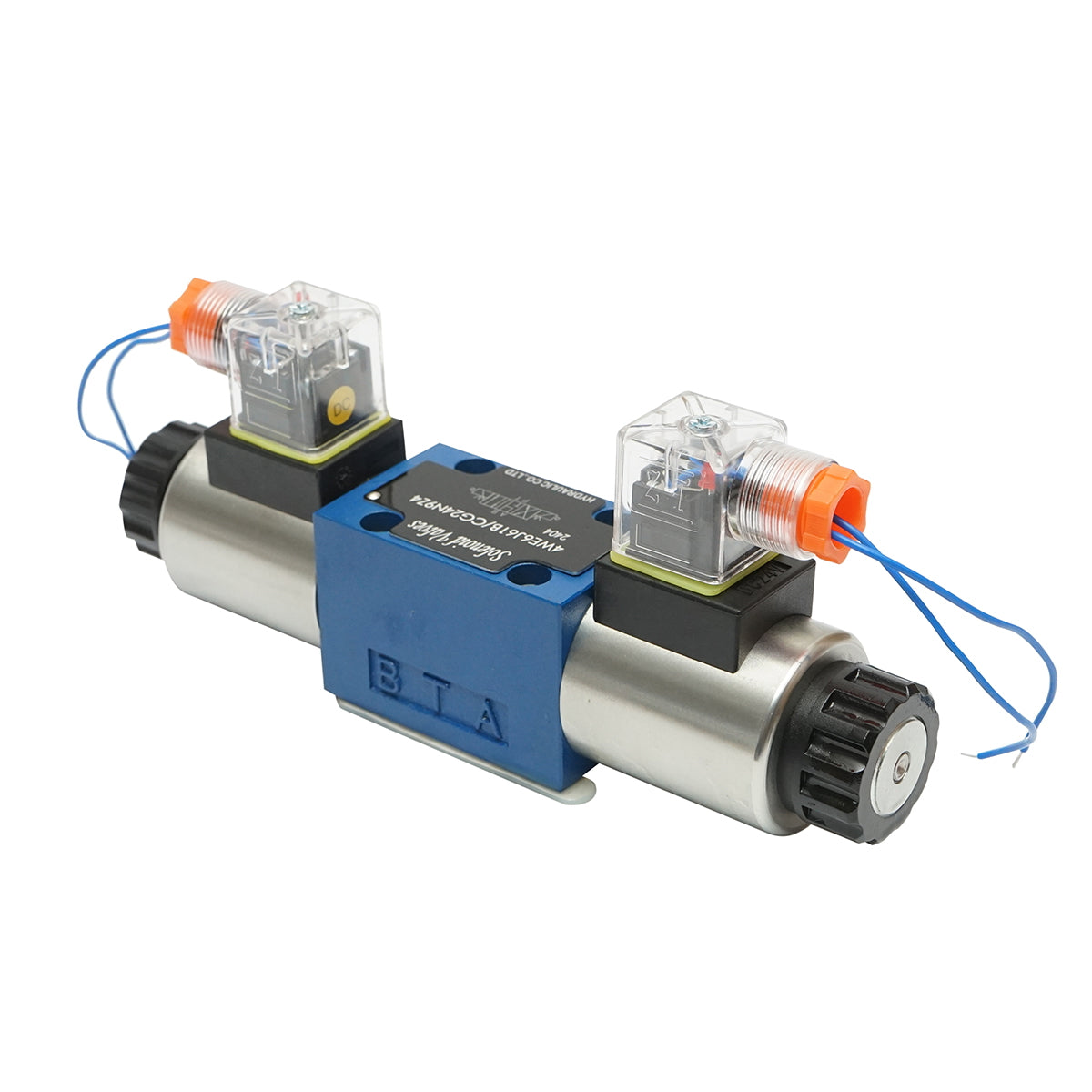 Directional solenoid valve 24VDC 25W for 6 ways flow control hydraulic installations HDQX126J 4WE6J61B CG12N9Z4
