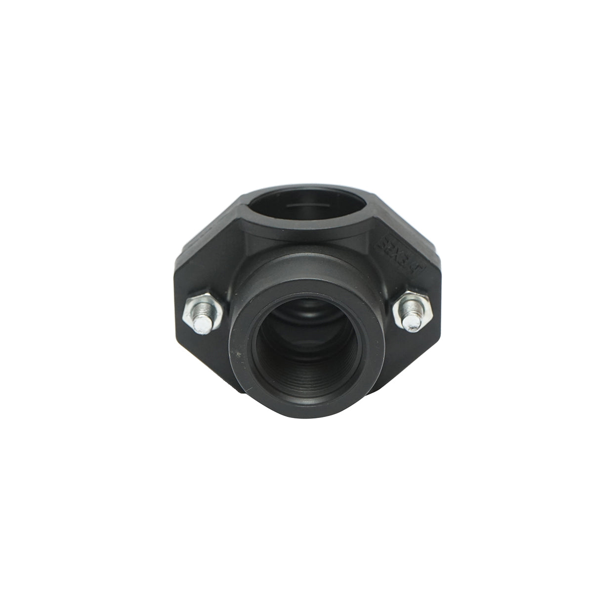 D32 mm compression connection clamp x 3/4 inch. PN10 for irrigation systems