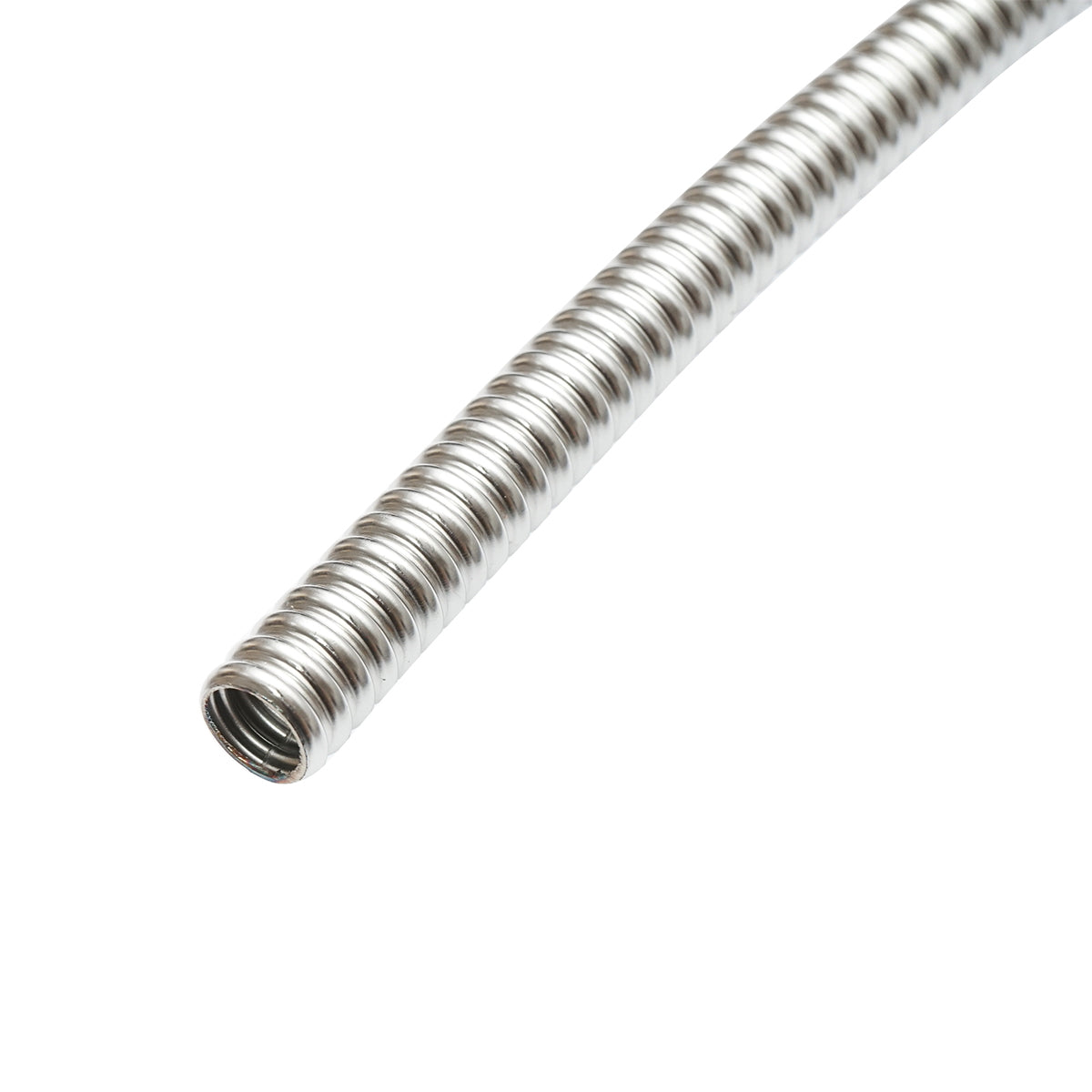 Roll of 100m flexible corrugated stainless steel pipe DN12 for residential solar installations