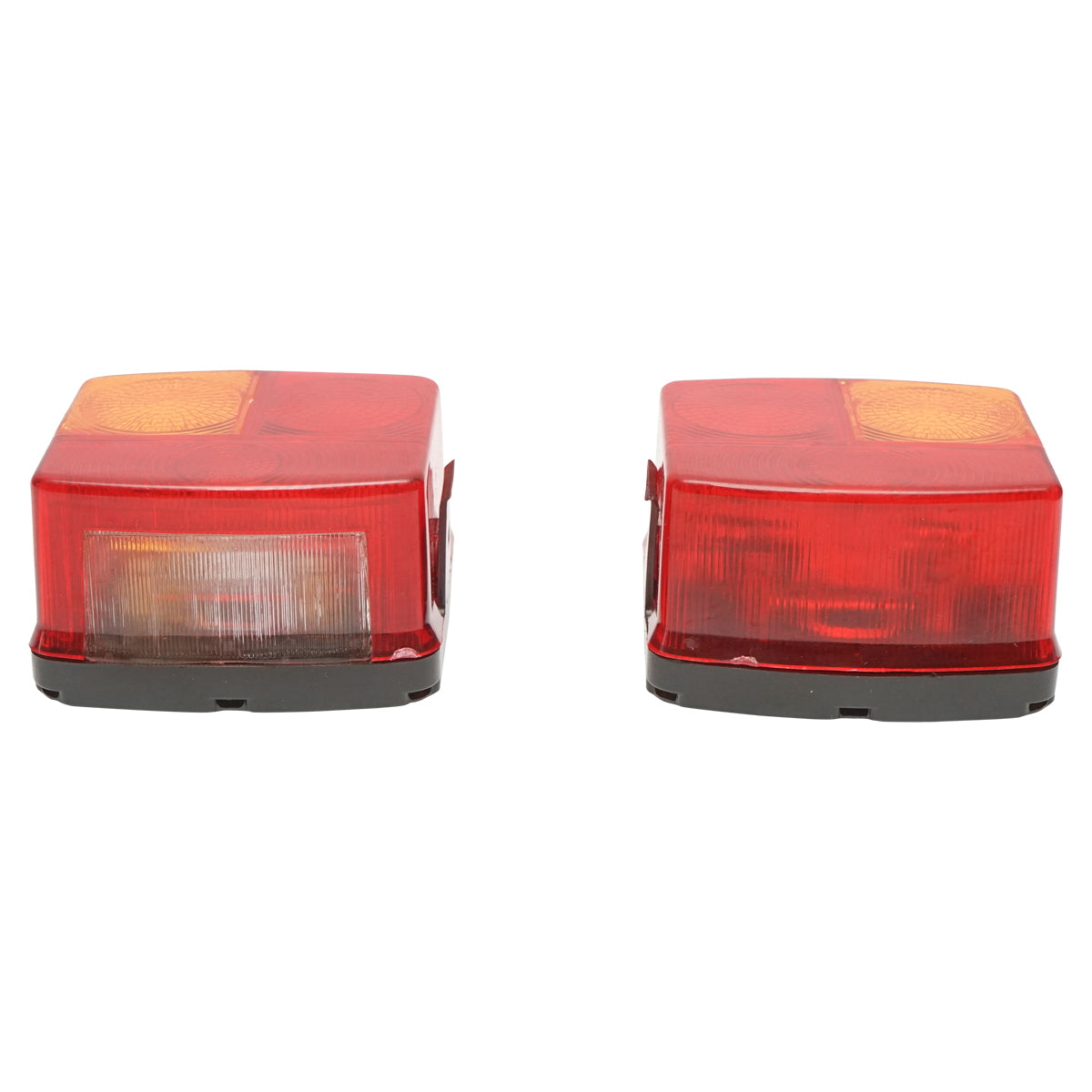 Set of rectangular rear lights left/right for John Deere, Deutz Fahr, Renault Fendt 2377139KZ, 2377138, UC 1001-49