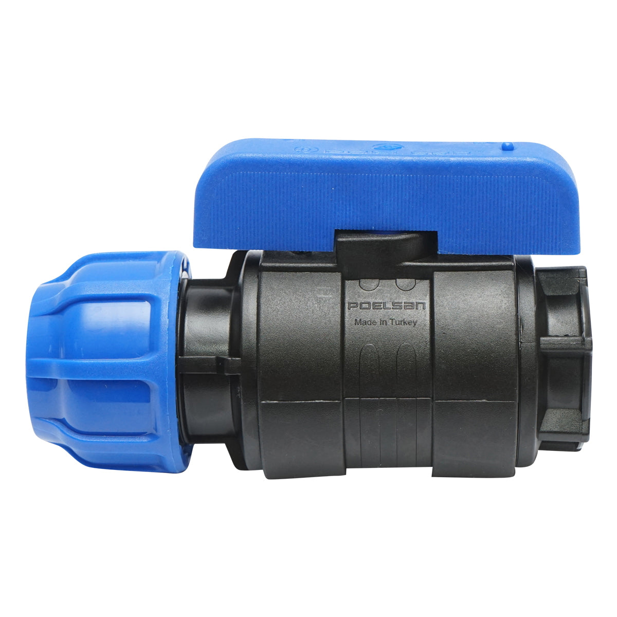 Faucet with ball and internal thread D32mmx1 inch, PN10, for irrigation systems