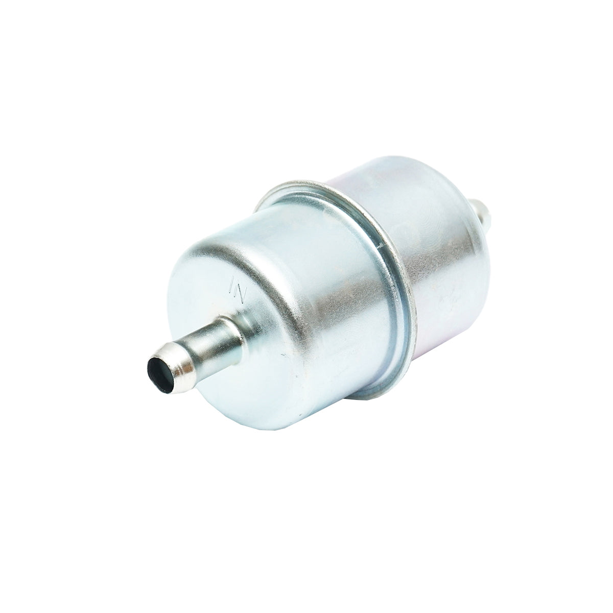 Universal metal fuel filter with a diameter of 10/49mm, length 98mm, Breckner Germany P550974