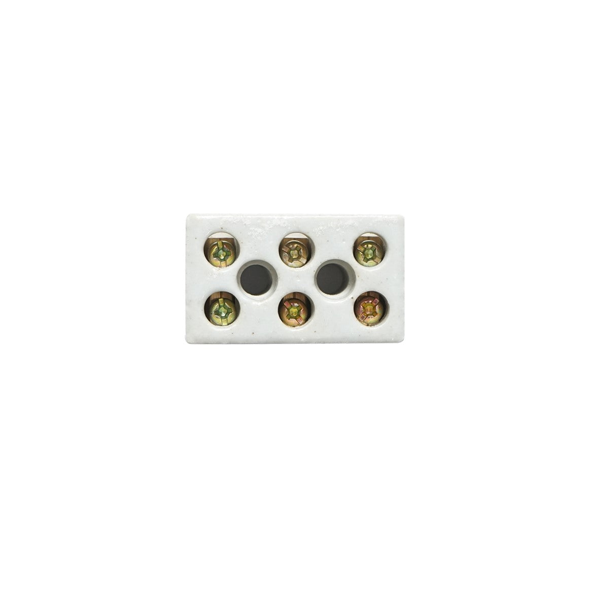 Ceramic connection strip 10A, 3 poles 0.5-6mm Leader